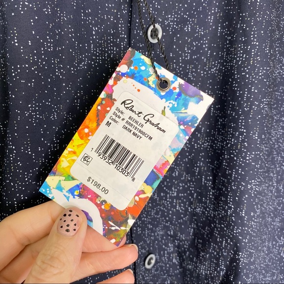 NWT Robert Graham Beehler Button Up - Picture 4 of 6